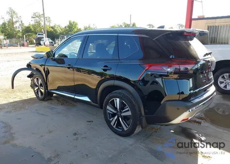 2023 Nissan Rogue Platinum Intelligent Awd z USA, uszkodzony, nr VIN JN8BT3DD4PW308427